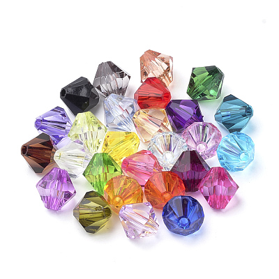 Transparent Acrylic Beads X-TACR-S146-8mm-M-1