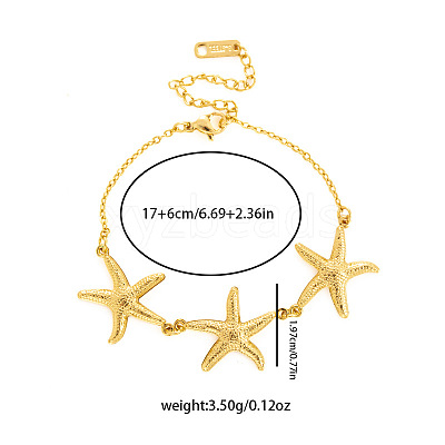 304 Stainless Steel Link Bracelets FS-WGCA705-04-1