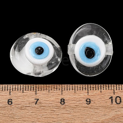 Handmade Evil Eye Lampwork Beads LAMP-G168-02L-1