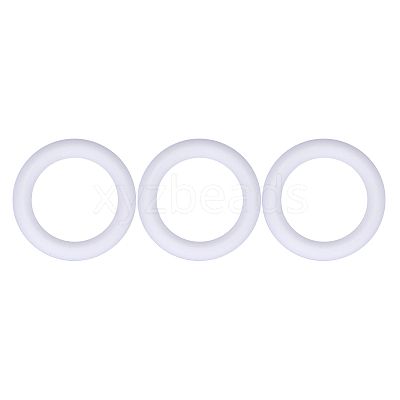 3Pcs Ring Silicone Focal Beads JX895B-01-1