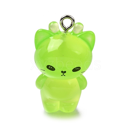 Luminous Transparent Resin Pendants RE-CBAAB56-11A-1