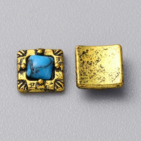 Zinc Alloy Cabochons MRMJ-WH0320-05I-01-1
