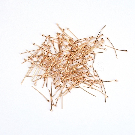 Brass Ball Head Pins KK-WH0043-03B-01-1