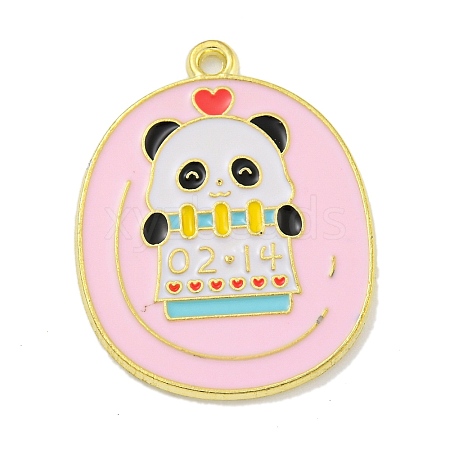 Alloy Enamel Pendants ENAM-H045-03LG-02-1