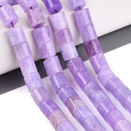 Dyed Natural White Jade Beads Strands G-Q606-77A-03-1