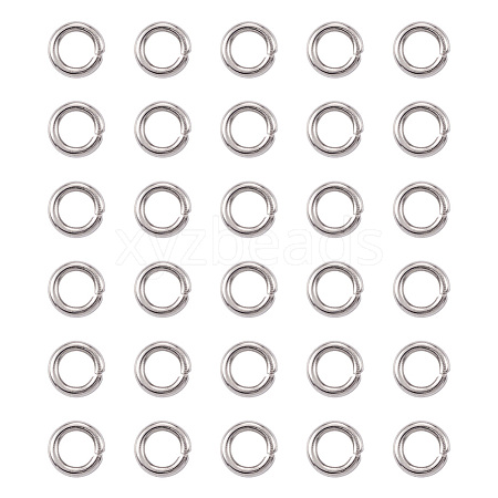 Kissitty 304 Stainless Steel Jump Rings STAS-KS0001-11P-1