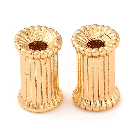 Brass Beads KK-S389-31G-1