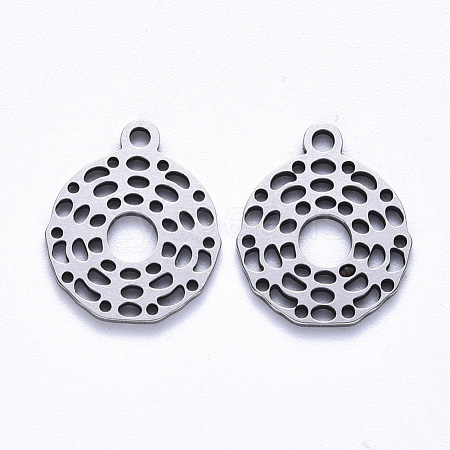 Non-Tarnish 304 Stainless Steel Pendants STAS-S113-005-1