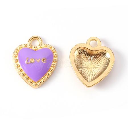 Alloy Enamel European Dangle Charms PALLOY-YW016-02-1