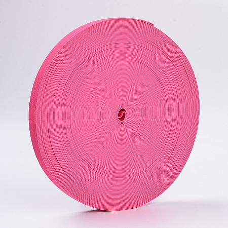 Colored Flat Elastic Rubber Band EC-WH0002-28-1