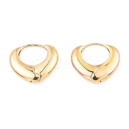 Brass Hoop Earrings EJEW-I289-13KCG-1