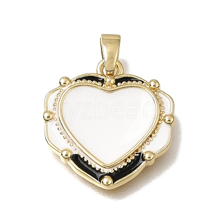 Brass with Enamel Pendants KK-CBA8E93-06B-1