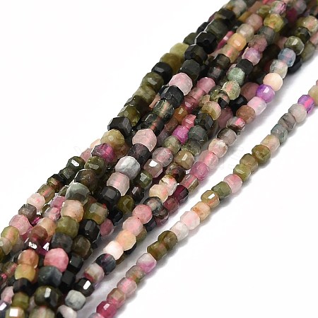 Natural Tourmaline Beads Strands G-E576-66-1