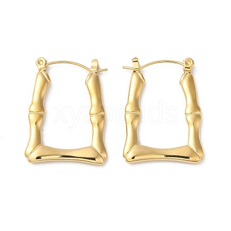 Rack Plating 304 Stainless Hoop Earrings for Women EJEW-Z026-36G-1