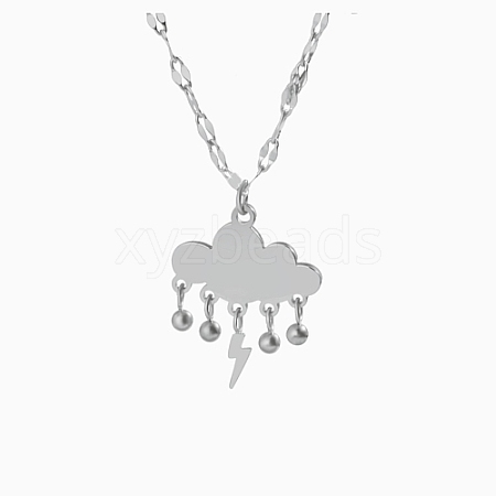 Stainless Steel Pendant Necklaces OF5364-2-1