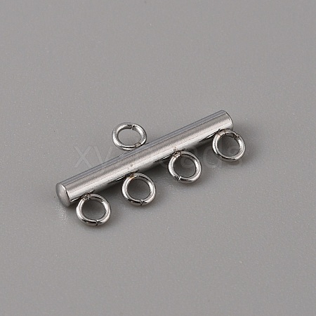 201 Stainless Steel Chandelier Component Links STAS-WH0043-06C-P-1-1