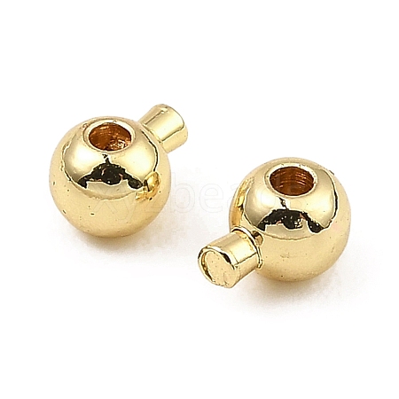 Brass Crimp Beads KK-Z030-16B-G-1