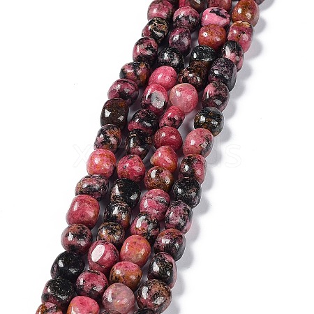 Natural Rhodonite Beads Strands G-C038-02V-1