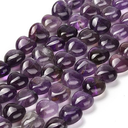 Natural Amethyst Beads Strands G-H005-C11-01-1