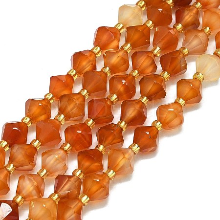 Natural Carnelian Beads Strands G-I376-B10-01-1