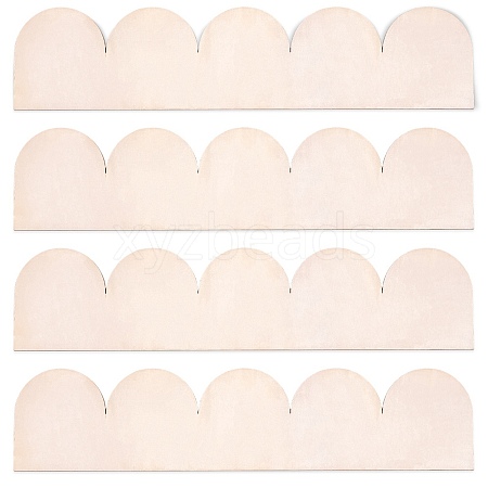 12Pcs Plywood Eaves Tile DIY-CP0013-27C-1