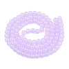 Imitation Jade Glass Beads Strands X-DGLA-S076-8mm-27-01-3