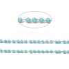 Glass Round Beaded Chain CHS-B003-01B-2