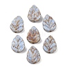 Czech Pressed Glass Beads GLAA-I061-06B-1