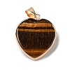 Natural Tiger Eye Pendants G-K335-04G-14-3