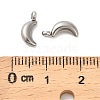 304 Stainless Steel Charms STAS-M017-14C-P-1-3