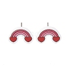 Wood Stud Earrings EJEW-M063-01H-4