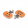 Rack Plating Alloy Enamel Pendants FIND-G054-17P-02-2