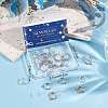 30Pcs 3 Colors Brass Clip-on Earring Findings KK-SC0003-26-6