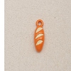 Brass Enamel Pendants KK-CBA260B-14D-G-1