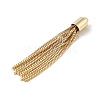 Brass Box Chains Tassels Pendant KK-K276-02G-2