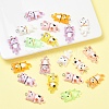 20Pcs 2 Styles Opaque Resin Pendants RESI-YW0005-29-2