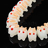 Handmade Bumpy Lampwork Beads Strands LAMP-T017-01C-3