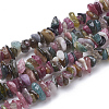 Natural Tourmaline Beads Strands G-T064-37-1