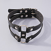 Imitation Leather Double Layer Leg Ring FS-WG420A0-01-3