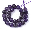 Natural Amethyst Beads Strands G-S345-6mm-010-2