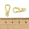 Brass Spring Gate Rings KK-B089-14G-3