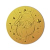 Plastic Self Adhesive Gold Foil Embossed Stickers DIY-WH0211-413-1