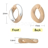 100Pcs Acrylic Linking Rings SACR-CJ0001-35S-2