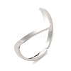 Non-Tarnish 304 Stainless Steel Open Cuff Rings for Women RJEW-N048-04P-1