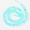 Synthetic Moonstone Beads Strands G-R375-8mm-A04-2