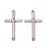 Non-Tarnish 201 Stainless Steel Link Connectors LS-X-STAS-S110-087P-1