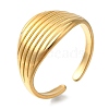 304 Stainless Steel Cuff Rings for Women RJEW-Z074-22G-1