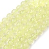 Natural Lemon Quartz(Heated) Beads Strands G-G286-A04-10mm-2