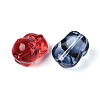 Baking Paint Transparent Glass Beads DGLA-T004-43M-2