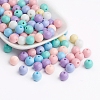 Opaque Acrylic Beads X-SACR-R746-08-1